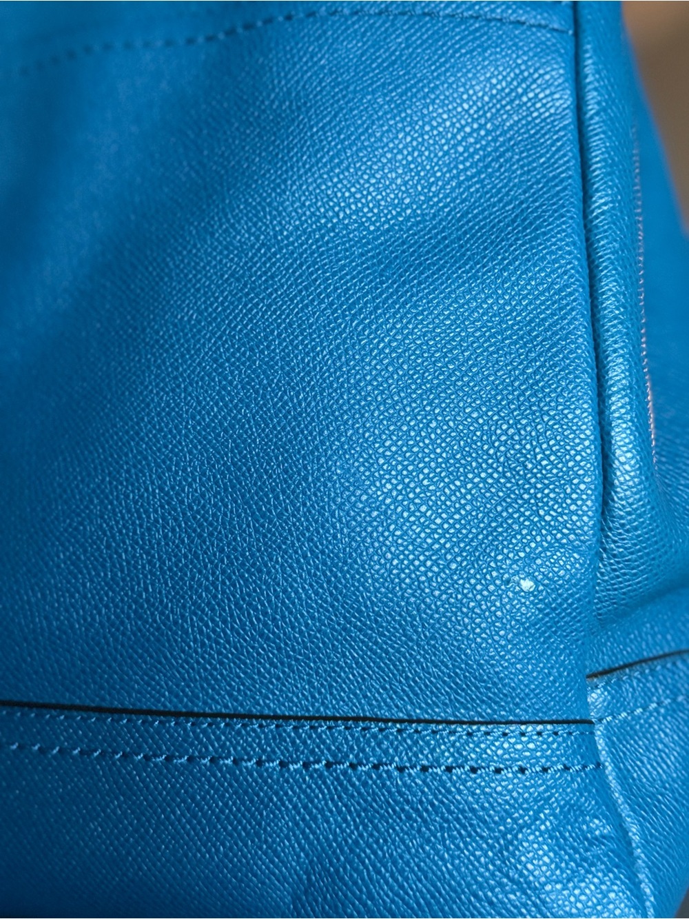 Coach blue tote 👜 - Picture 2 of 16
